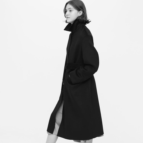 JW Anderson premium wool Uniqlo double face oversized coat - Picture 4 of 12